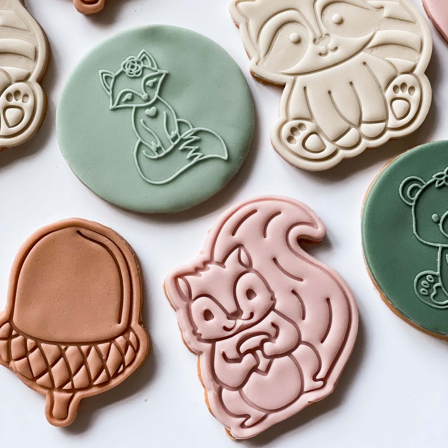 Squirrel Woodland Cookie Cutter and Stamp