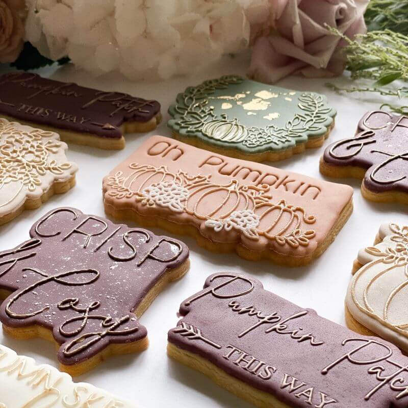 Pumpkin Patch This Way Halloween Cookie Cutter and Embosser