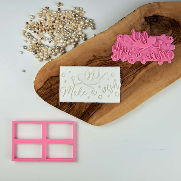 Make a Wish Fairy Cookie Cutter and Stamp by Mays Bakes