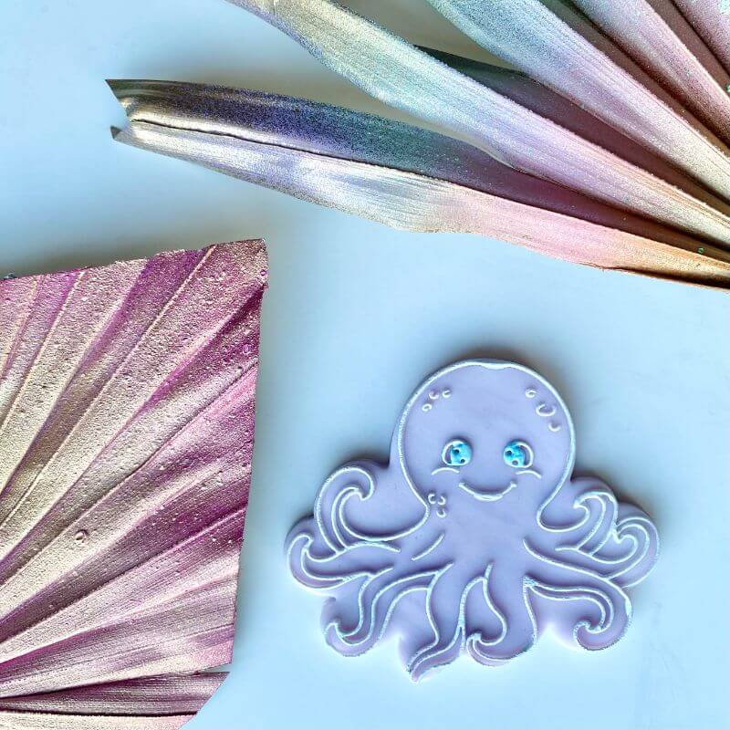 Octopus Under The Sea Cookie Cutter and Embosser