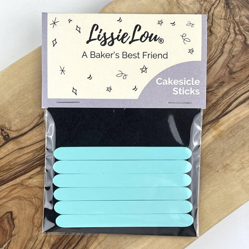Mint Green Acrylic Cakesicle Lollipop Sticks