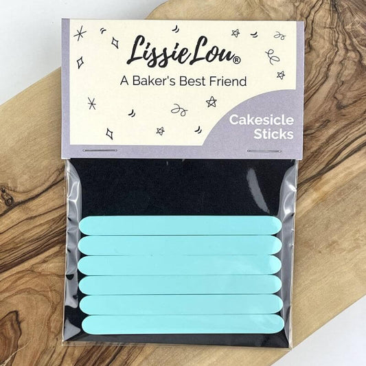 Mint Green Acrylic Cakesicle Lollipop Sticks
