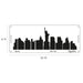 New York Skyline Stencil - Border Size Design