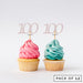 Number 100 Cupcake Toppers Pack of 12