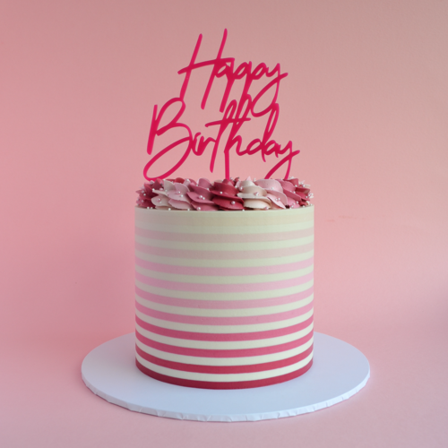 Metal Cake Scraper Style 17