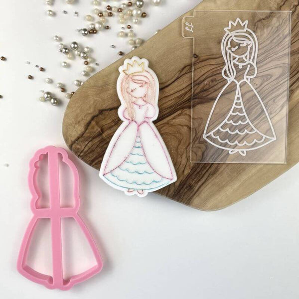 Princess Cookie Cutter and Embosser LissieLou