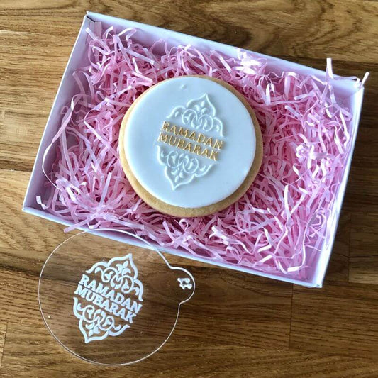 Ramadan Mubarak Decorative Cookie Embosser