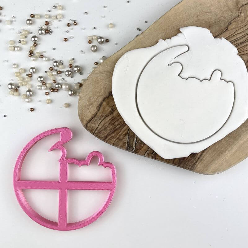 Ramadan Mubarak Style 1 with Moon Cookie Cutter