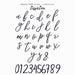 Rosita Font Style Name Cake Topper Premium 3mm Acrylic or Birch Wood
