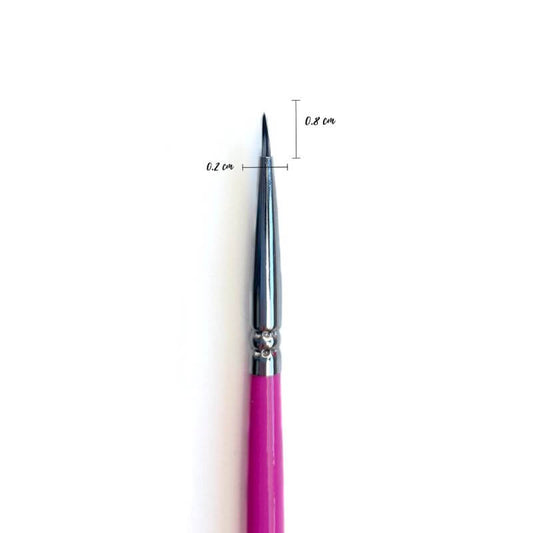 LissieLou Pointed Paint Brush Size 0