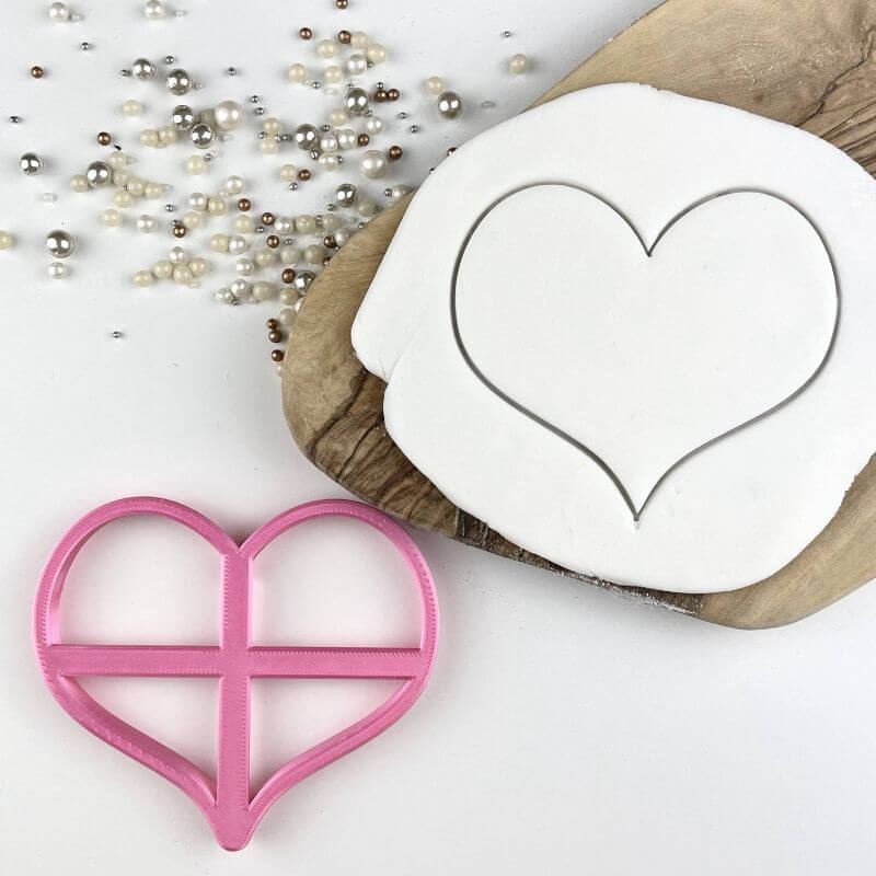 Rounded Heart Cookie Cutter