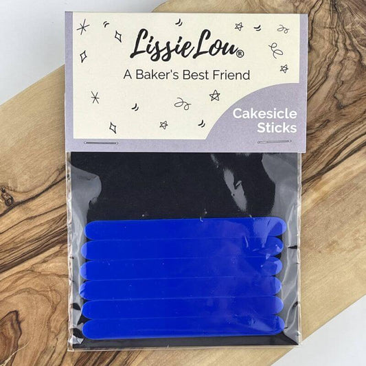 Royal Blue Acrylic Cakesicle Lollipop Sticks