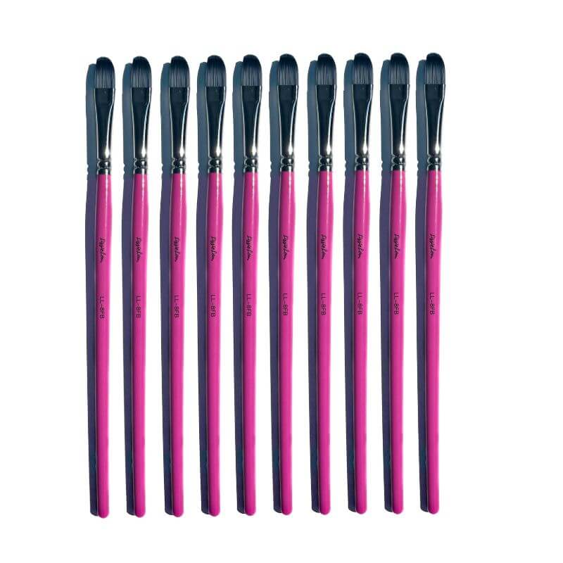 LissieLou Filbert Paint Brush Size 8
