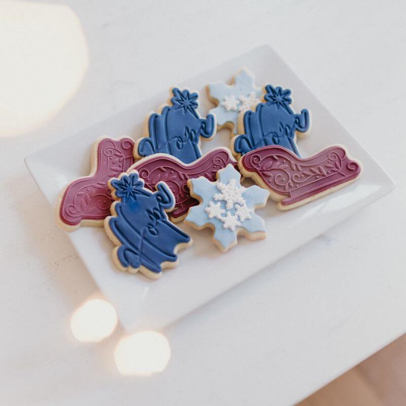 Hope Christmas Cookie Cutter and Stamp