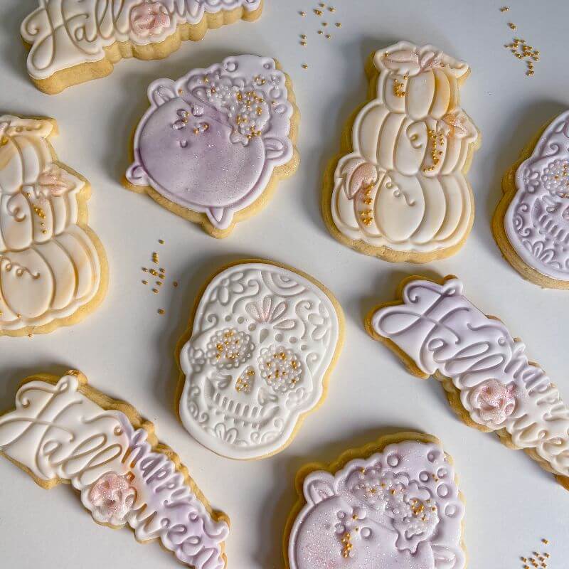 Skull Style 2 Halloween Cookie Cutter and Stamp