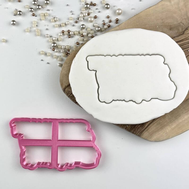 Swirls and Curls Teeny Bit Older Birthday Cookie Cutter