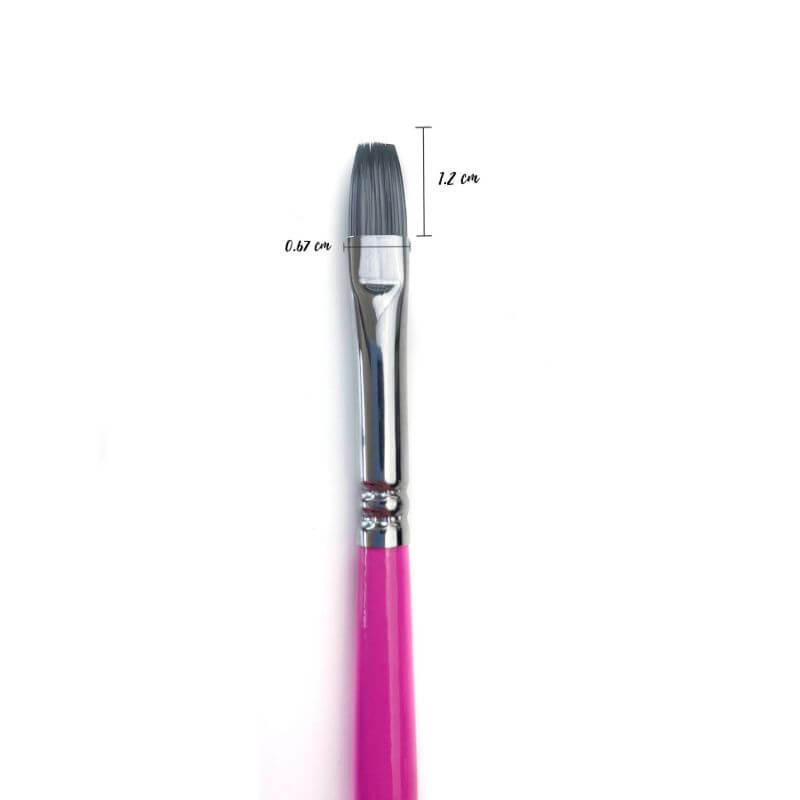 LissieLou Flat Paint Brush Size 4