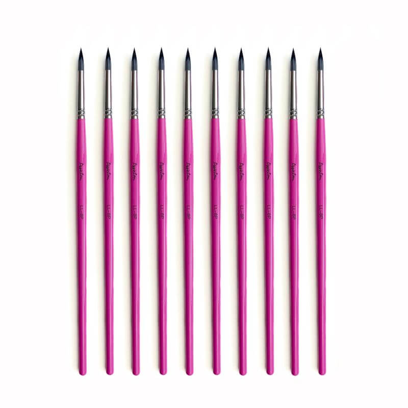 LissieLou Pointed Paint Brush Size 8