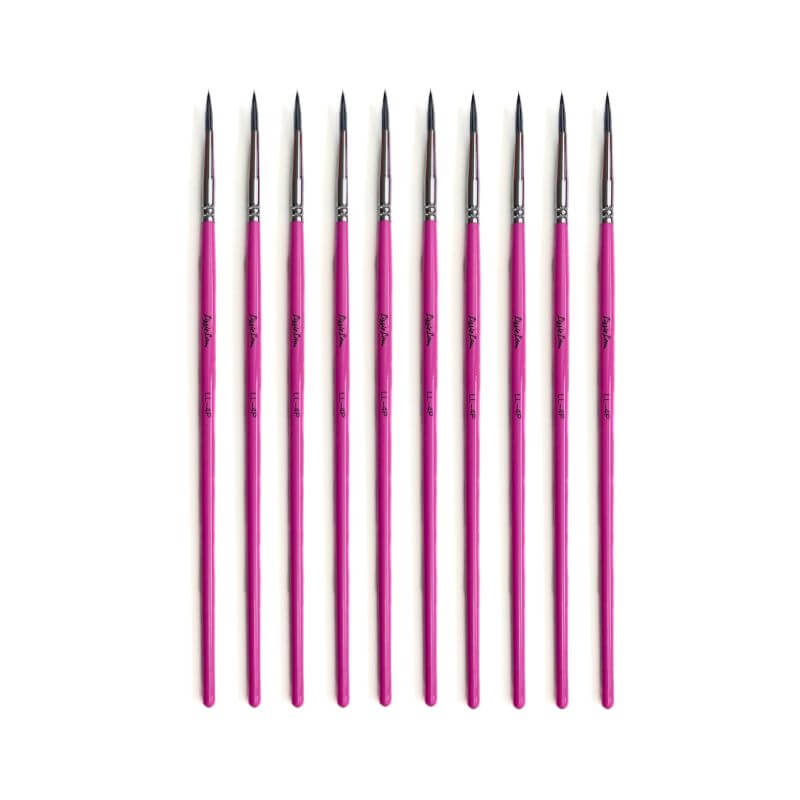 LissieLou Pointed Paint Brush Size 4