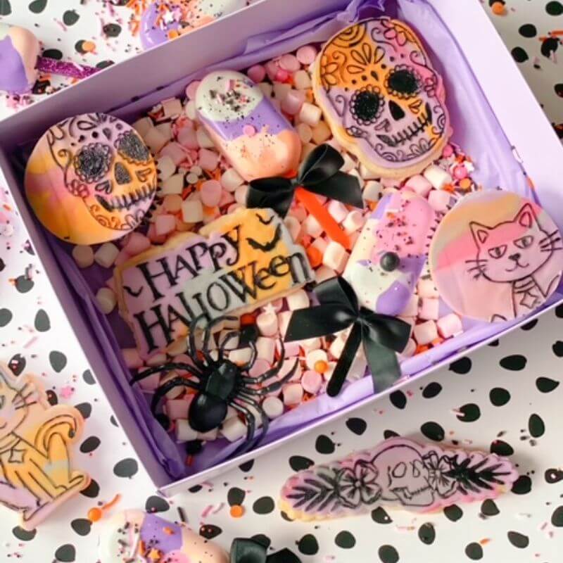 Skull Style 2 Halloween Cookie Cutter and Embosser