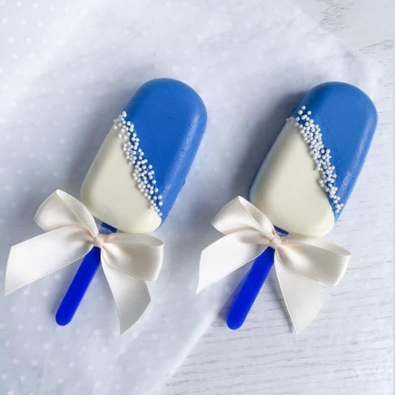 Father's Day Mini Cakesicle Acrylic Lollipop Sticks- Pack of 6