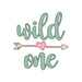 Wild One with Arrow Baby Shower Cookie Cutter