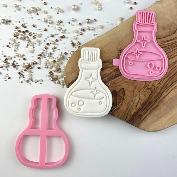 Witches Potion Halloween Cookie Cutter and Stamp
