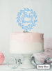 Baby Shower Wreath Cake Topper Premium 3mm Acrylic Baby Blue