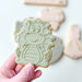 Cute Dragon Princess Cookie Cutter and Embosser