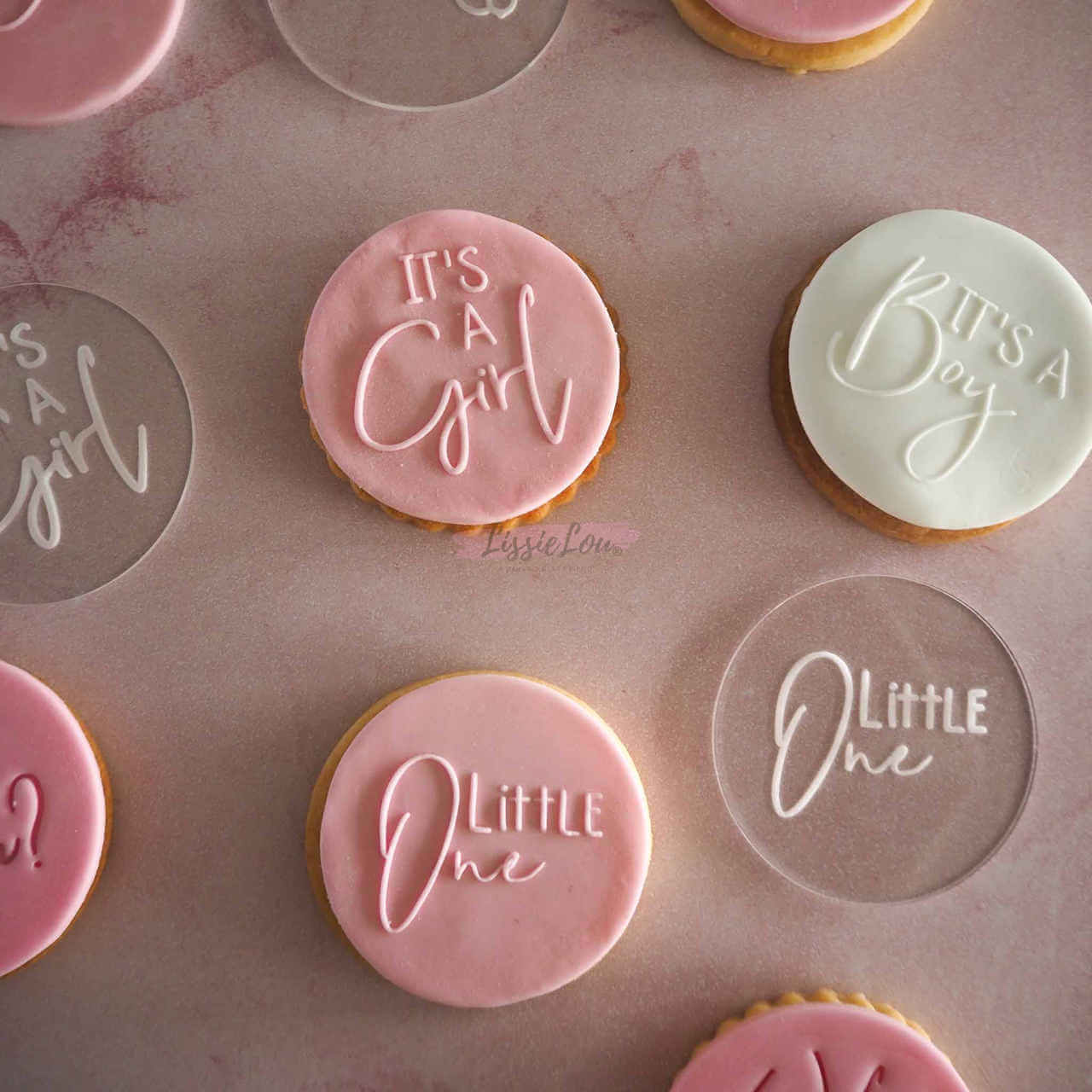 It's a Girl Cookie Embosser