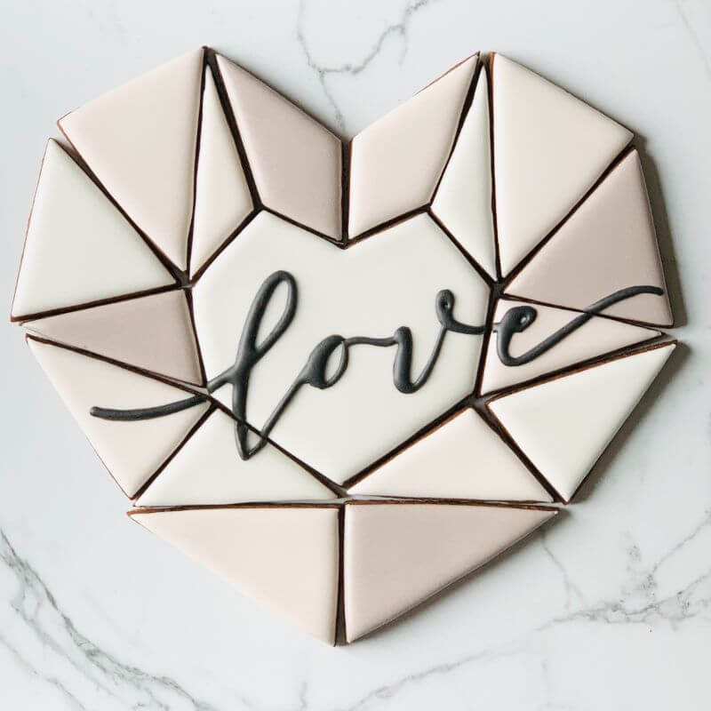 Geometric Heart Cutter