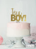 It's a Boy Baby Shower Cake Topper Premium 3mm Acrylic Mirror Gold