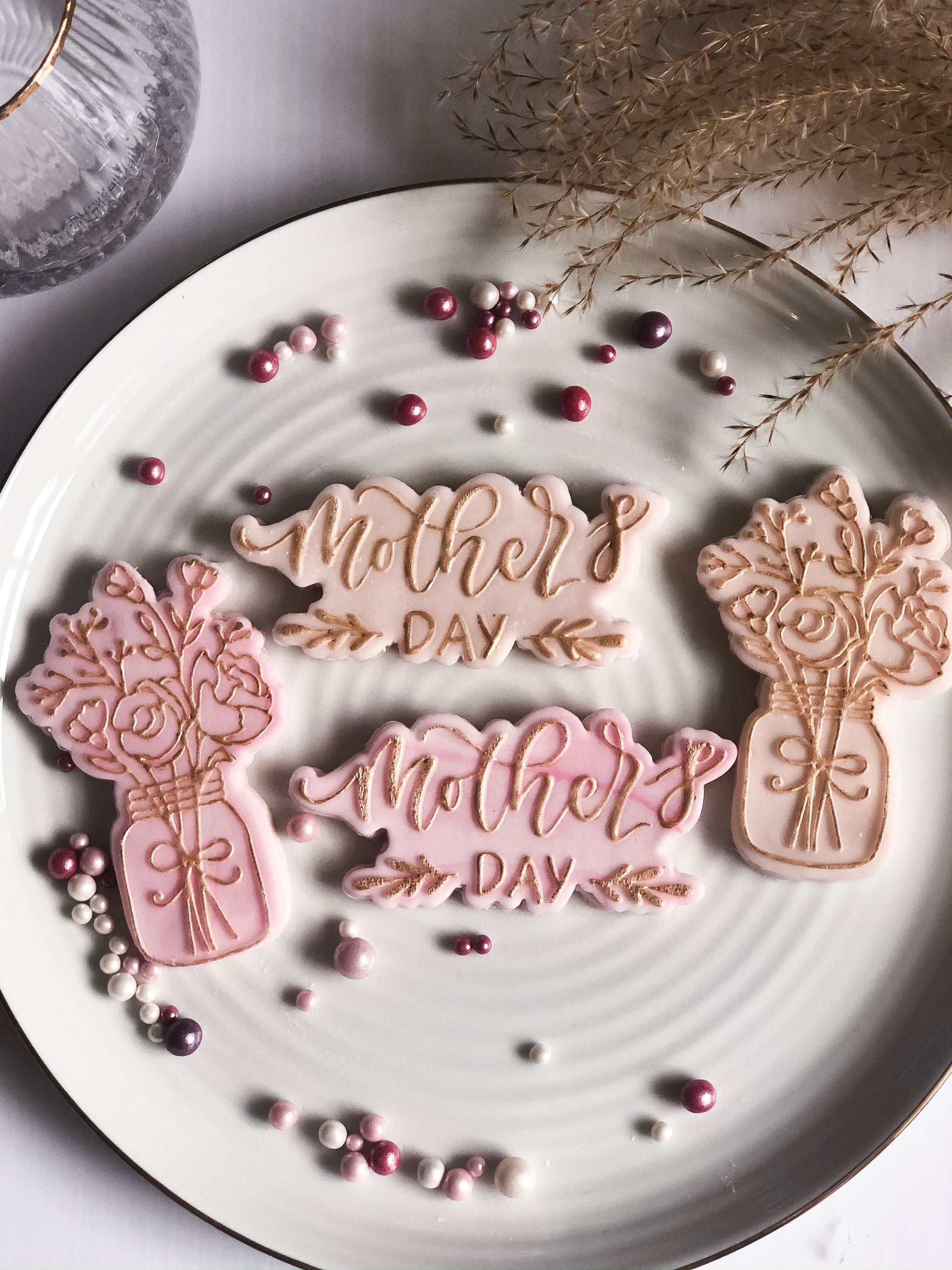 Mother's Day Cookie Embossers