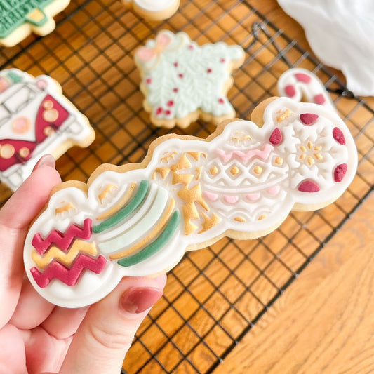 Baubles Christmas Cookie Cutter and Stamp