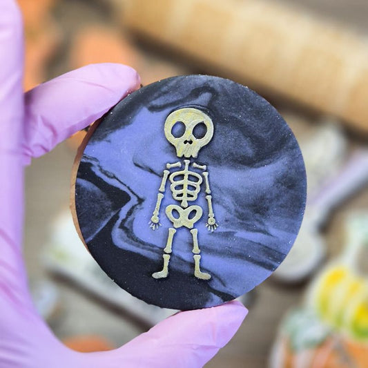 Halloween Skeleton Cookie Embosser