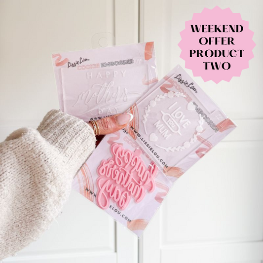 PINK WEEKEND PRODUCT OFFER 2: Mother's Day Bundle of Stamps, Embossers and Cutters