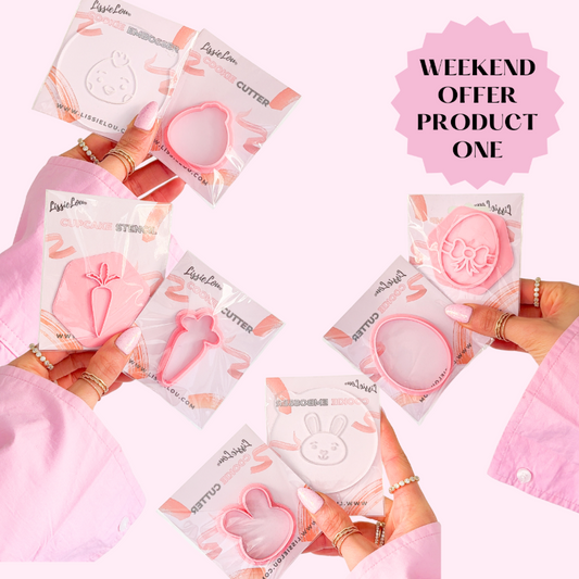 PINK WEEKEND OFFER PRODUCT 1: Mini Easter Bundle of Embossers, Stamps and Cutters