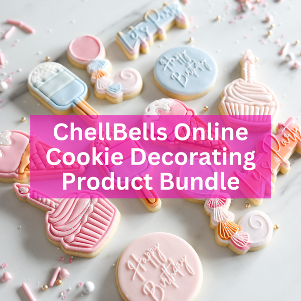 ChellBells Online Cookie Class Stamp, Embosser and Cutter Bundle