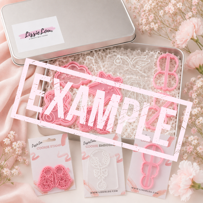 LissieLou Surprise Box | A Themed Mystery Selection of Cookie Stamps, Cutters & Embossers