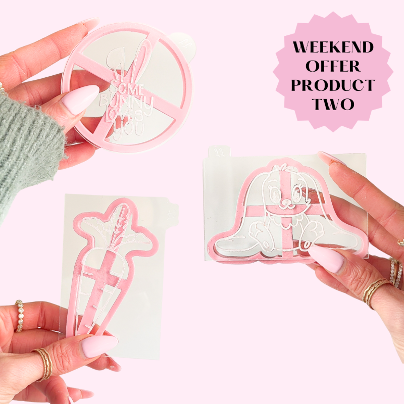 PINK WEEKEND OFFER PRODUCT 2: Easter Bundle of Embossers and Cutters