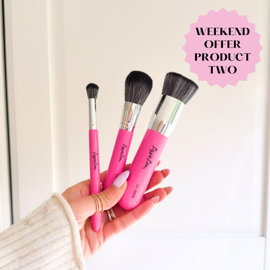 PINK WEEKEND OFFER PRODUCT 2: LissieLou Paint Brush Set of 3