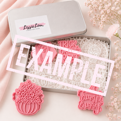 LissieLou Surprise Box | A Themed Mystery Selection of Cookie Stamps, Cutters & Embossers