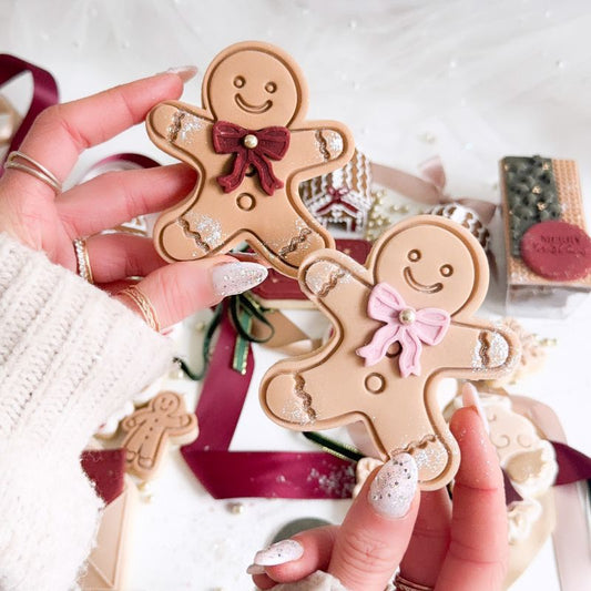 Gingerbread Man Christmas Cookie Cutter and Stamp