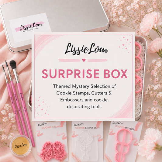LissieLou Surprise Box | A Themed Mystery Selection of Cookie Stamps, Cutters & Embossers