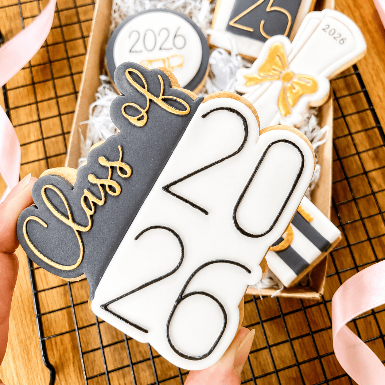 Class of 2026 Graduation Cookie Cutter and Embosser