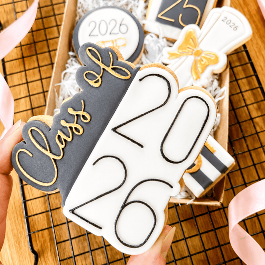 Class of 2026 Graduation Cookie Cutter and Embosser