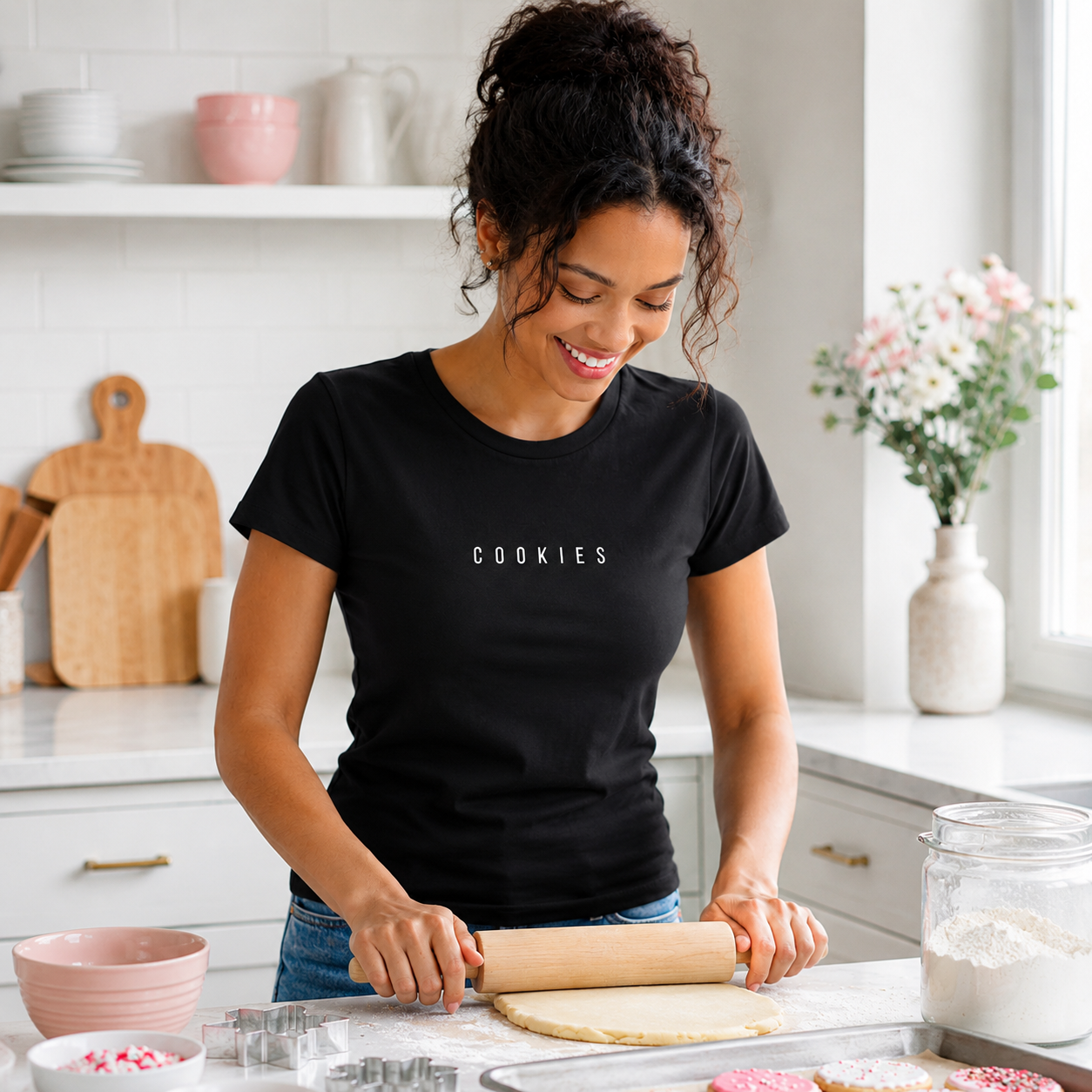 Cookies Women's 100% Organic Cotton T-Shirt