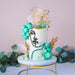 Modern Lady Silhouette Line Face Cake Motif Premium 3mm Acrylic