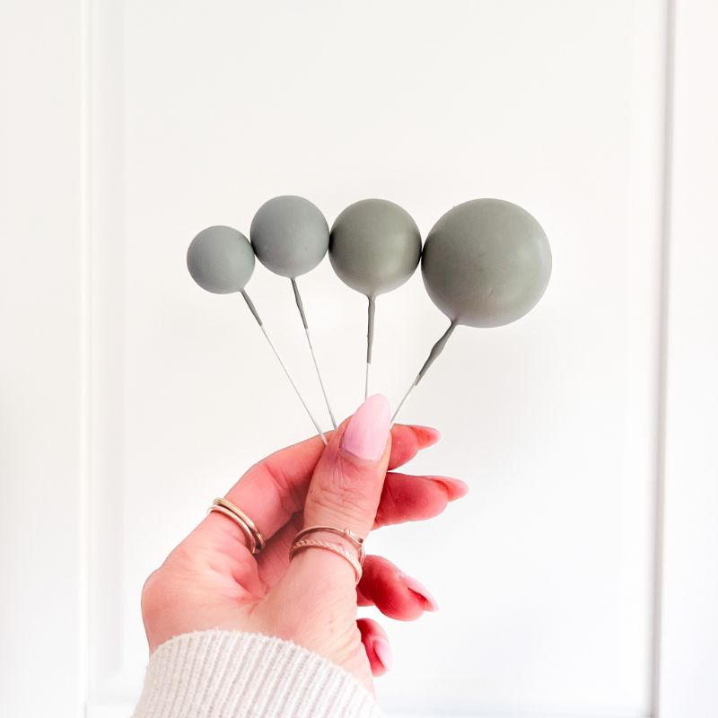 Cake Balls - Dark Grey