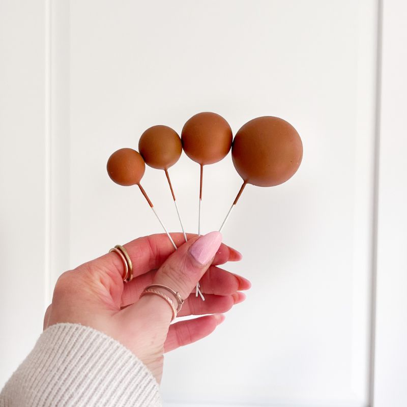 Cake Balls - Mid Brown